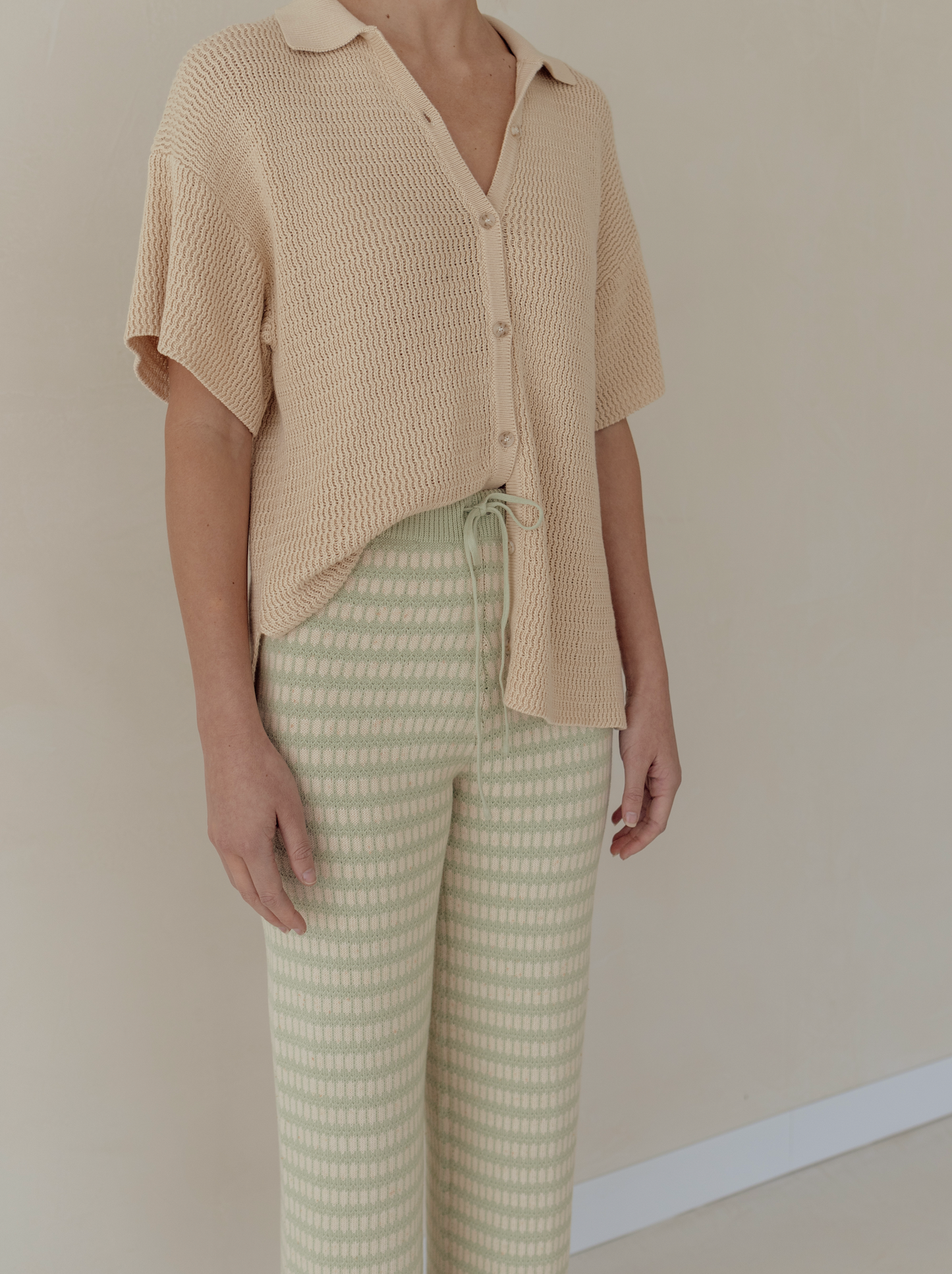 Women's Knit Pants - Tallow