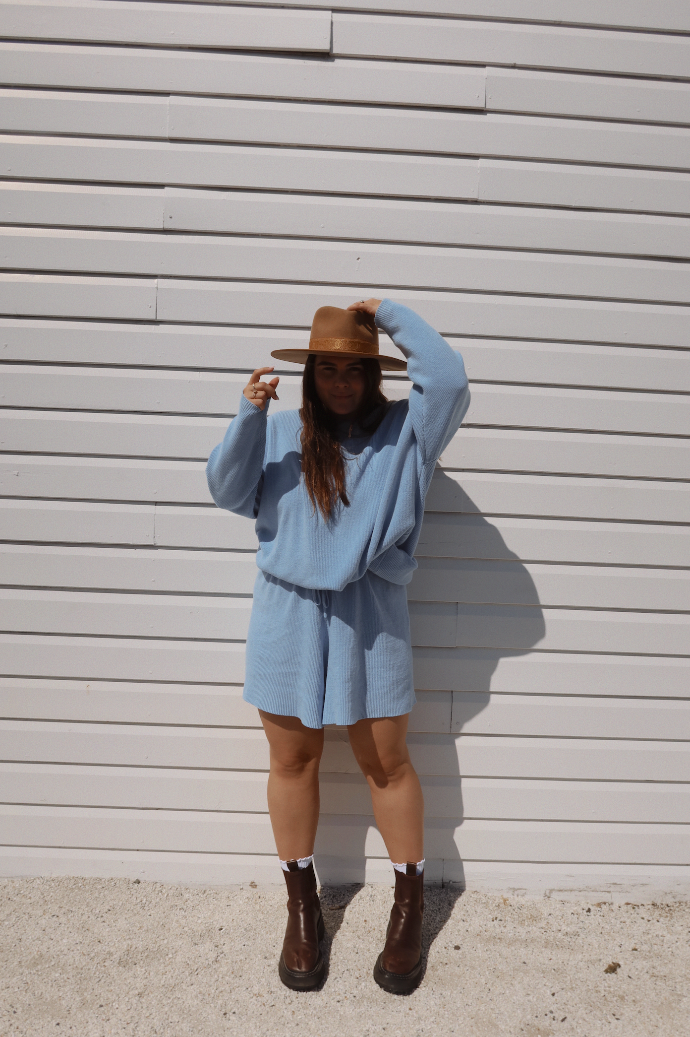 Women's Knit Shorts - River | SIZE XS LEFT