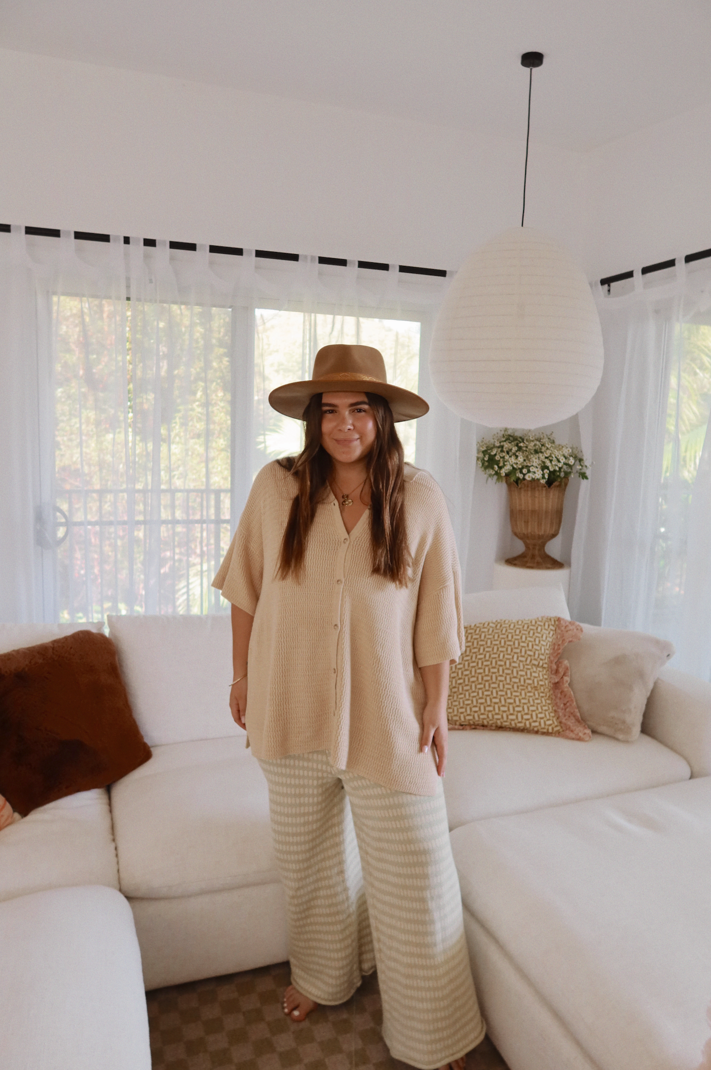 Women's Knit Top - Beech | SIZE L LEFT