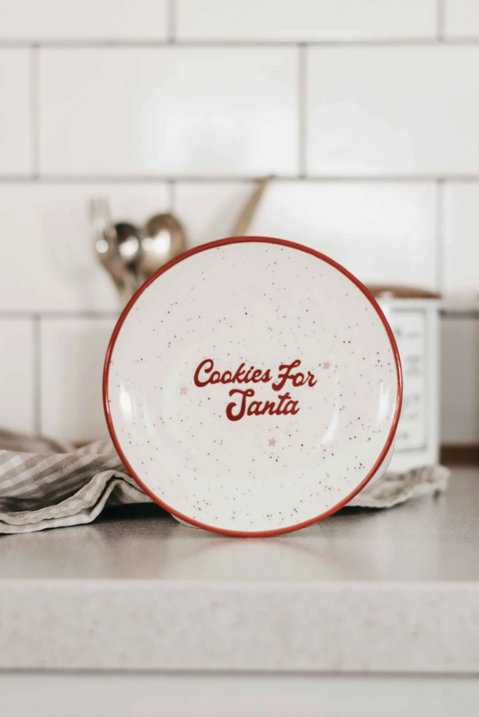 COMING SOON | Plate - Cookies for Santa