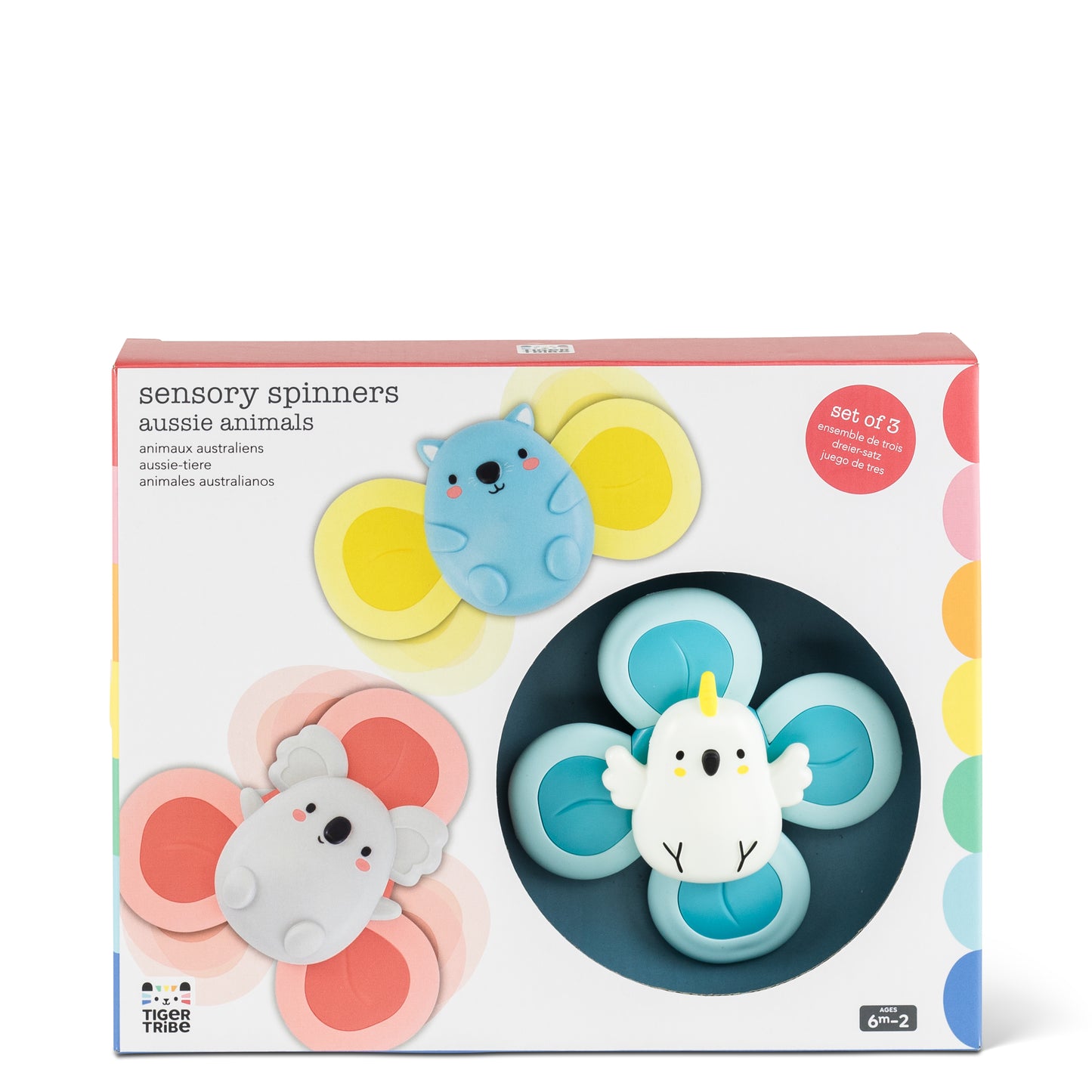 Sensory Spinner - Aussie Animals