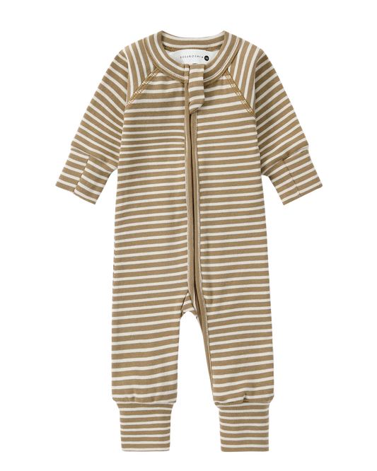 Organic Zip Growsuit - Autumn