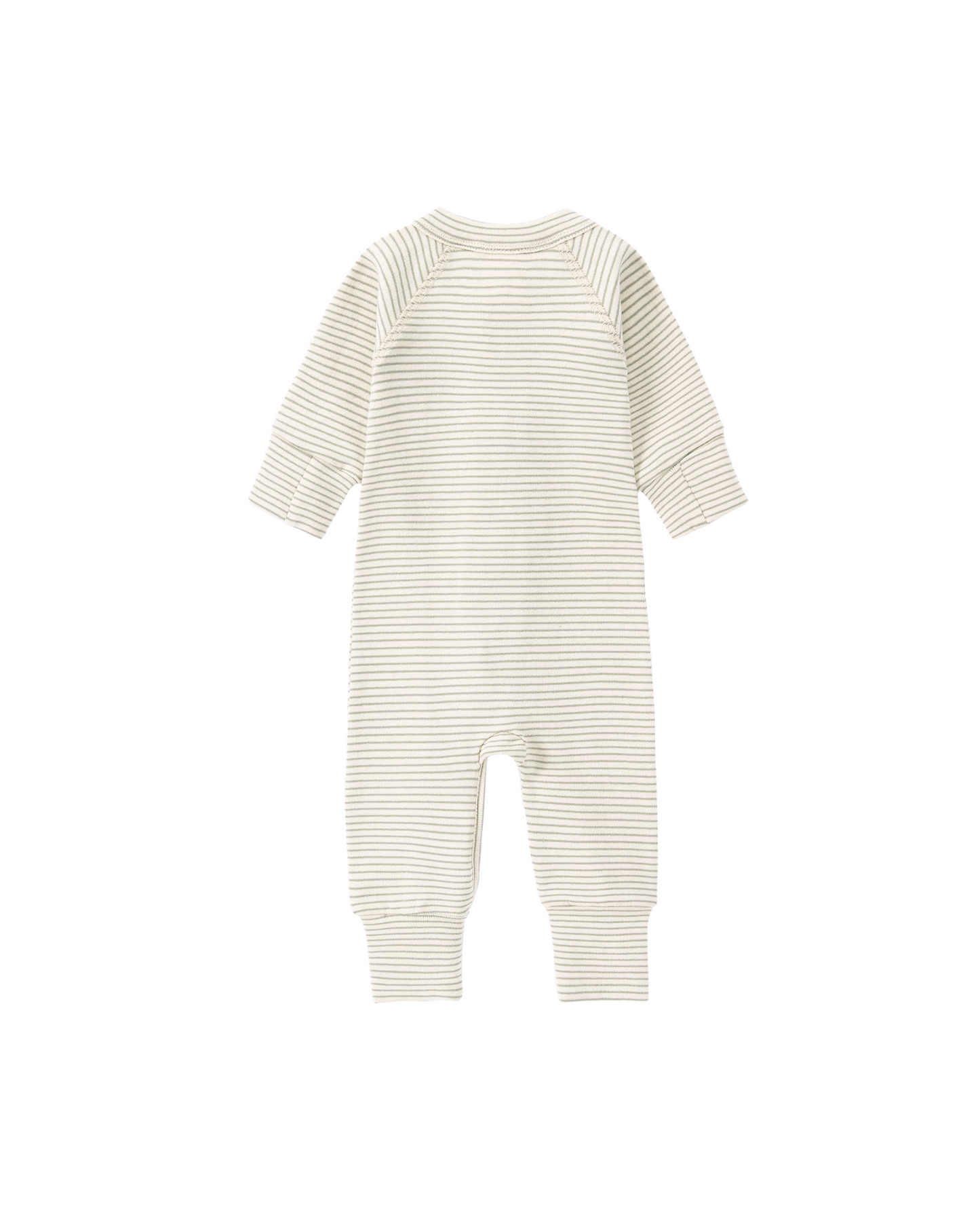 Organic Zip Growsuit - Gum Leaf