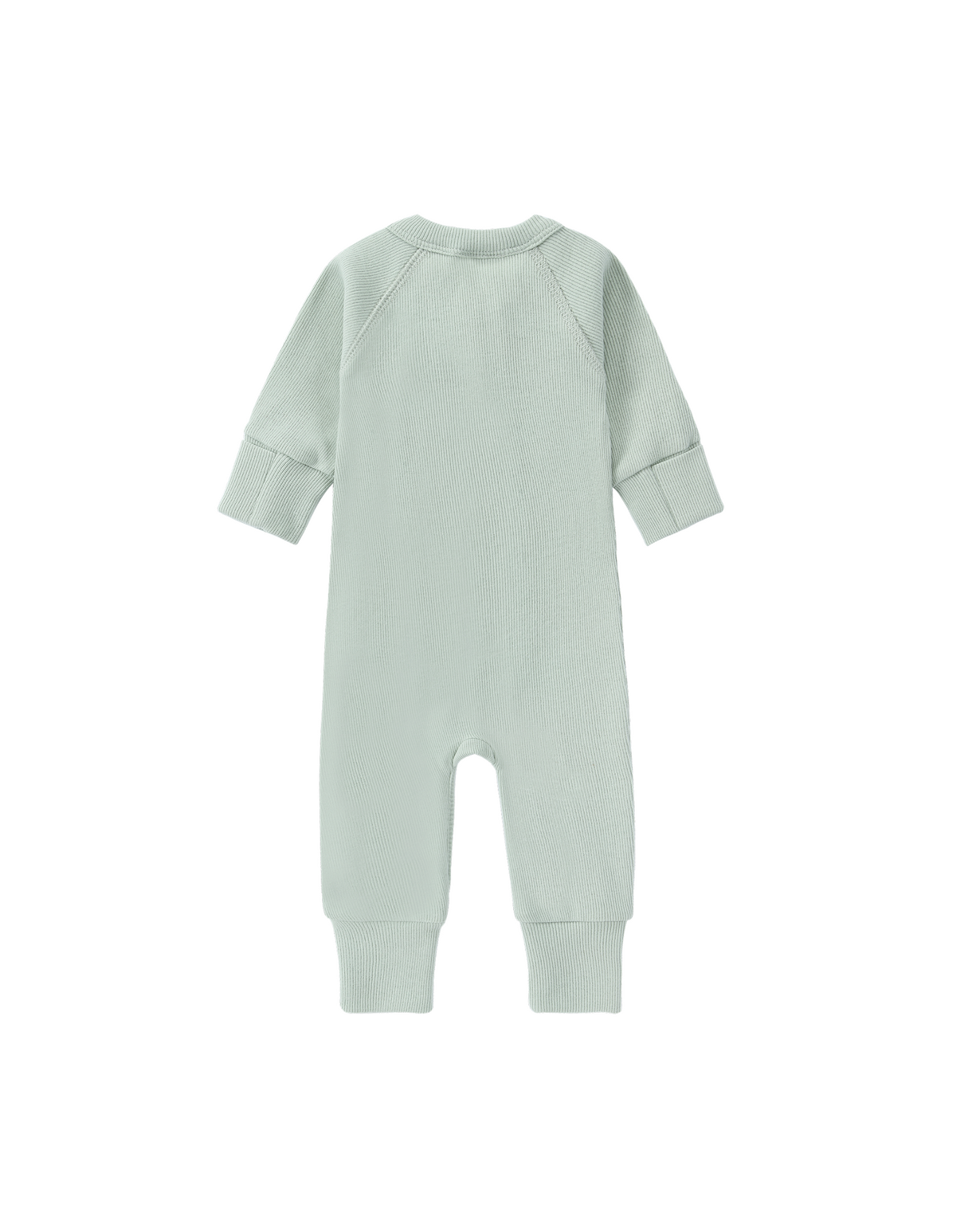Organic Zip Growsuit - Sea Mist