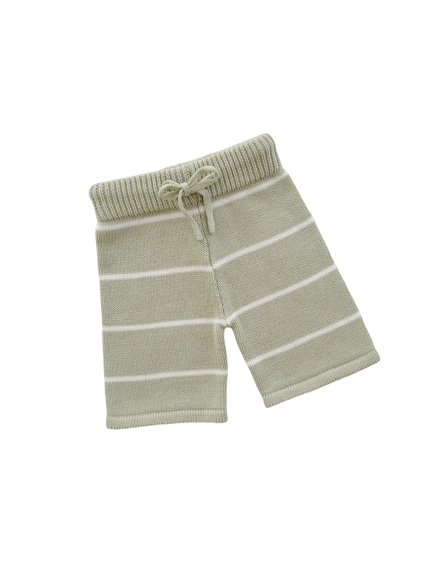 Cropped Pants - Fern Stripes