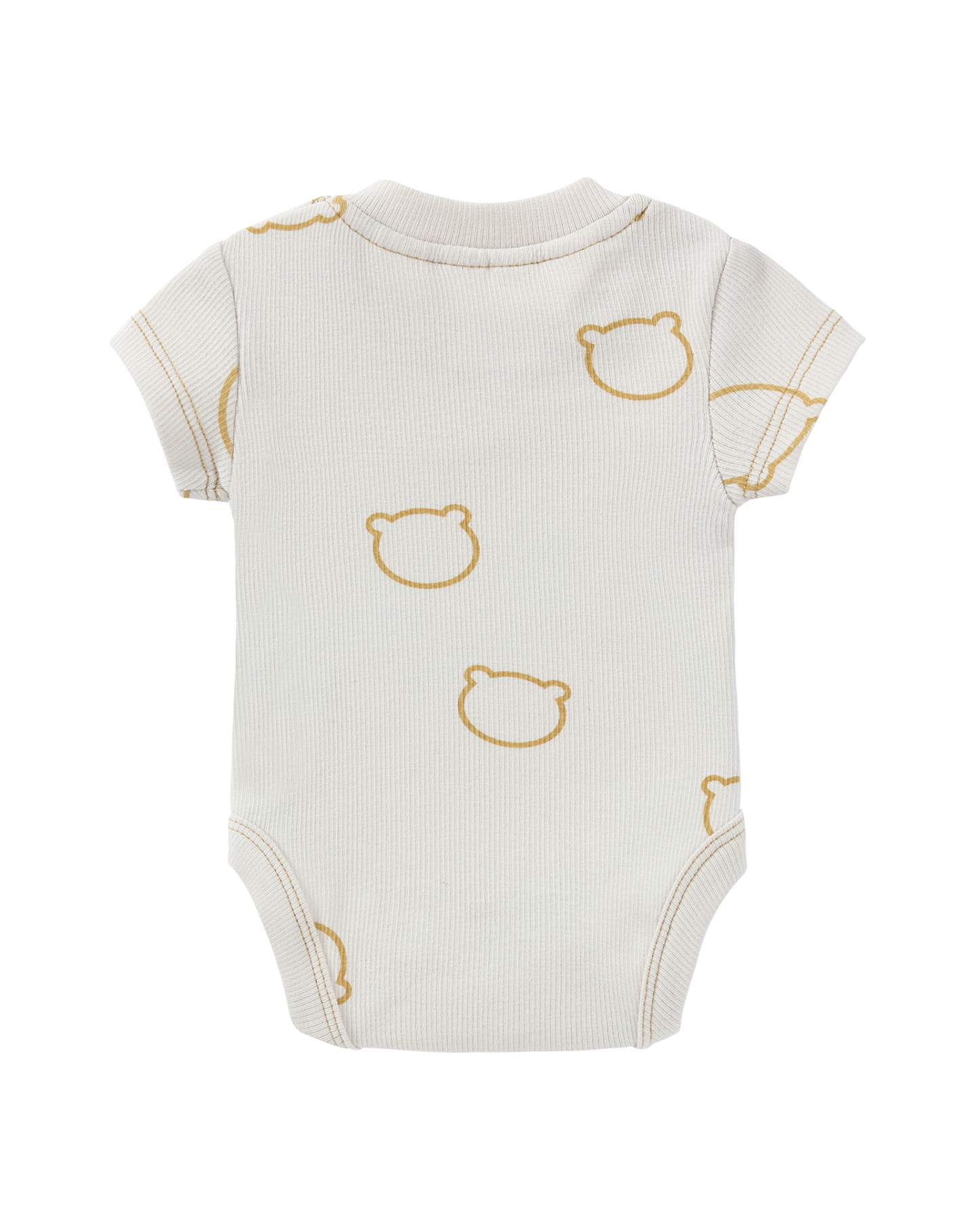 Organic S/S Classic Bodysuit - Boo Bear