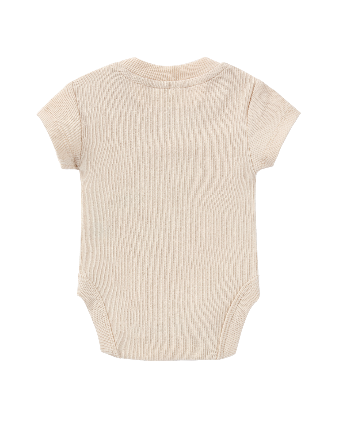 Organic S/S Classic Bodysuit - Egg Shell
