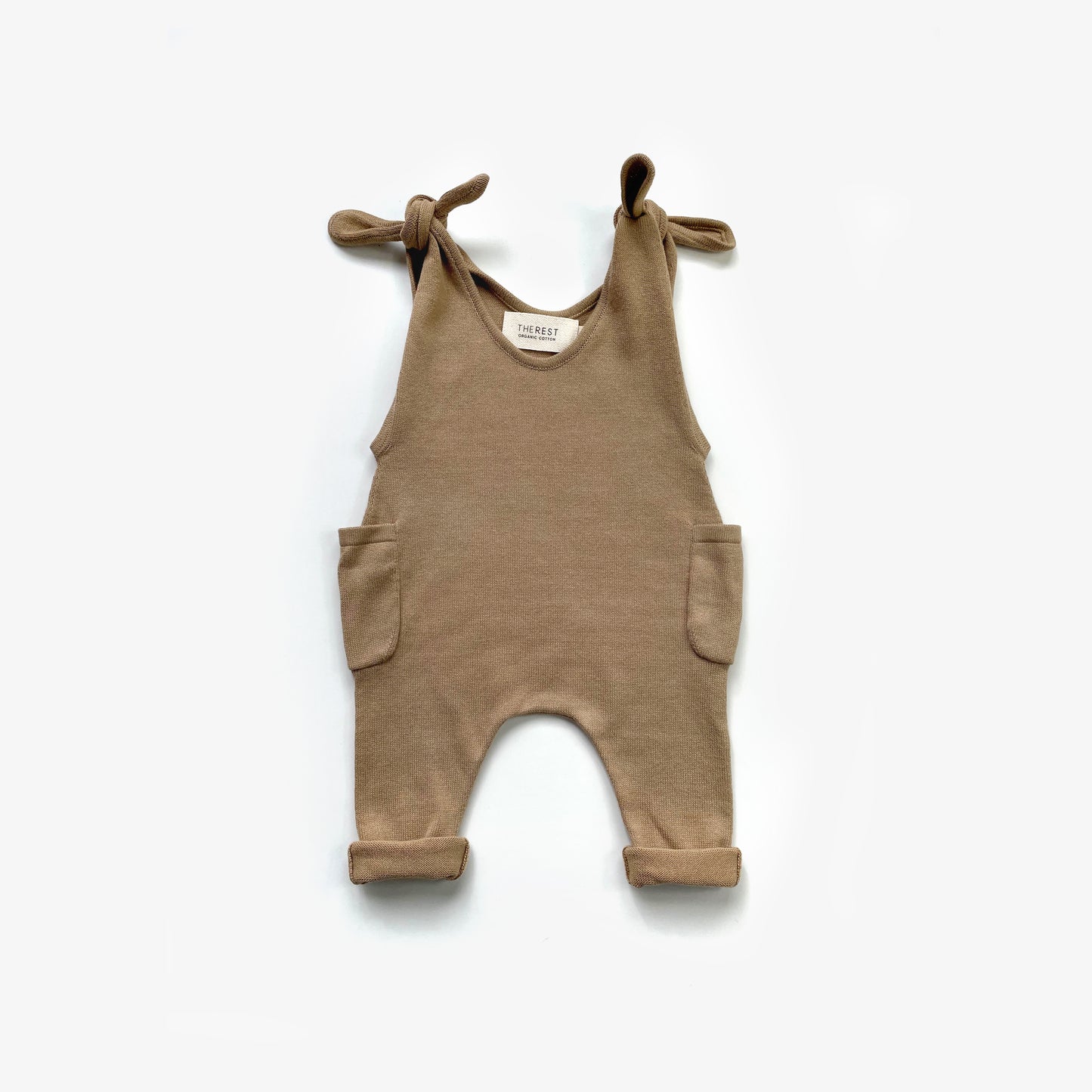 Shoulder Tie Overall - Gold Dust