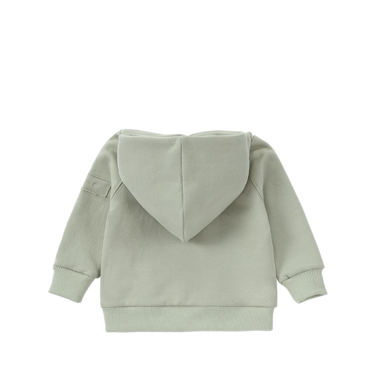 Organic Fleece Hoodie - Sage