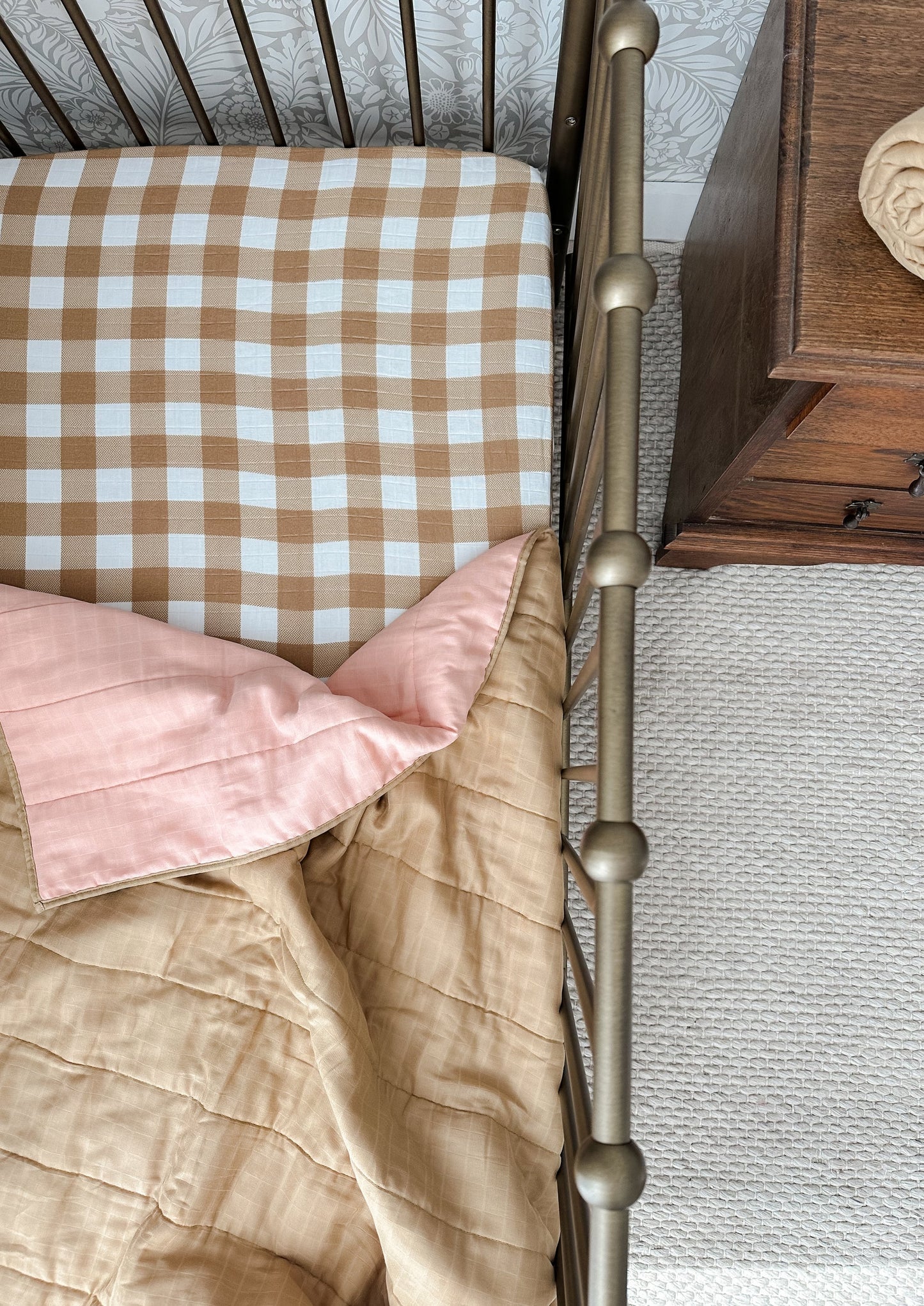 Fitted Cot Sheet - Lancaster