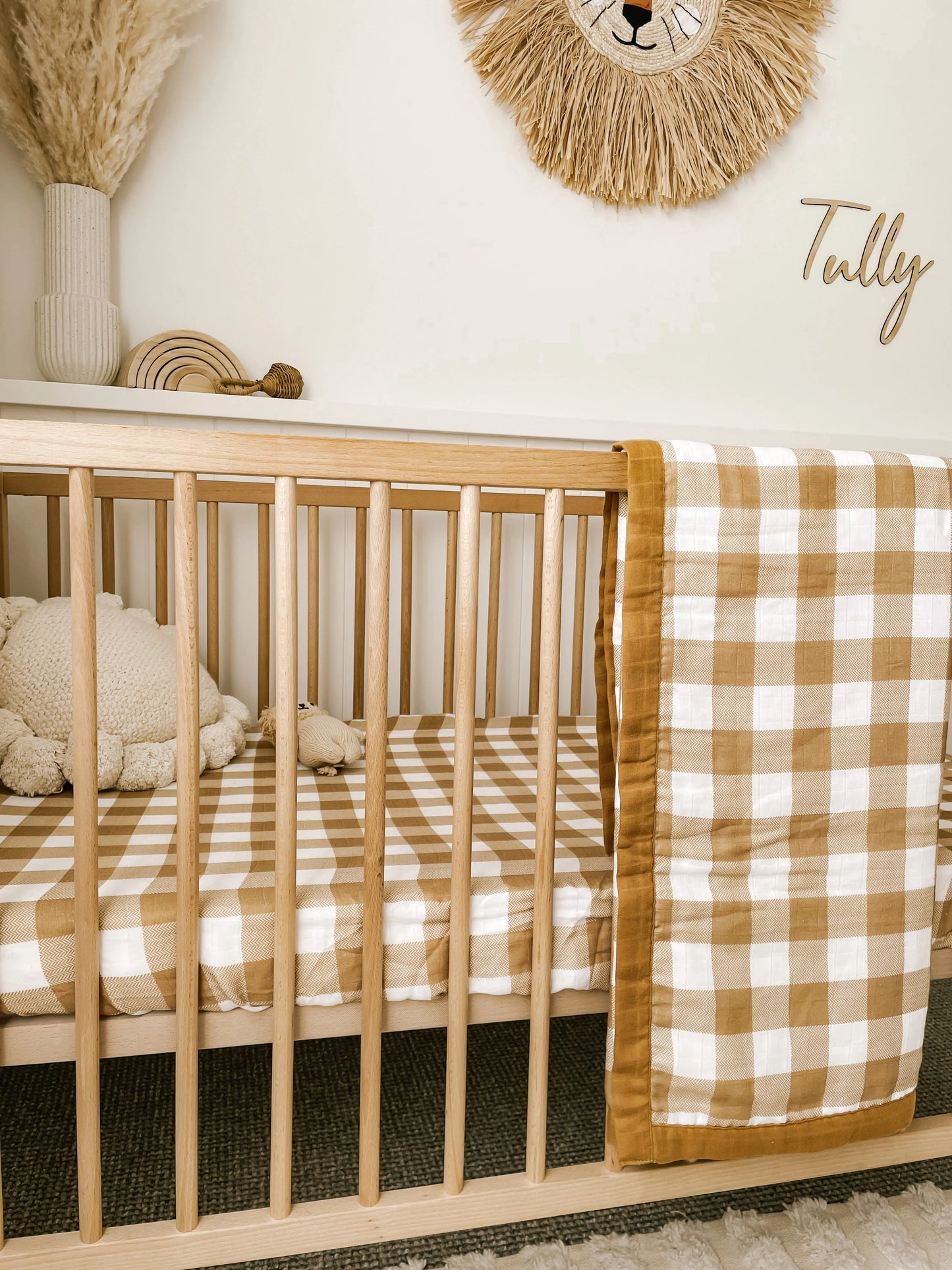 Fitted Cot Sheet - Lancaster