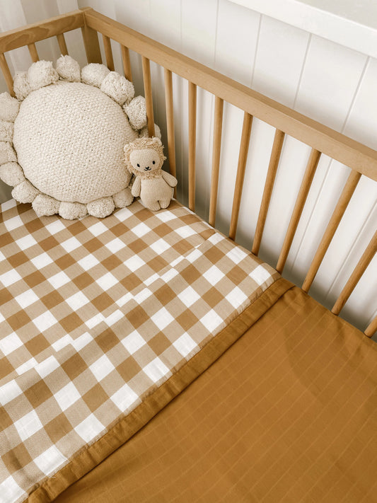 Fitted Cot Sheet - Lancaster