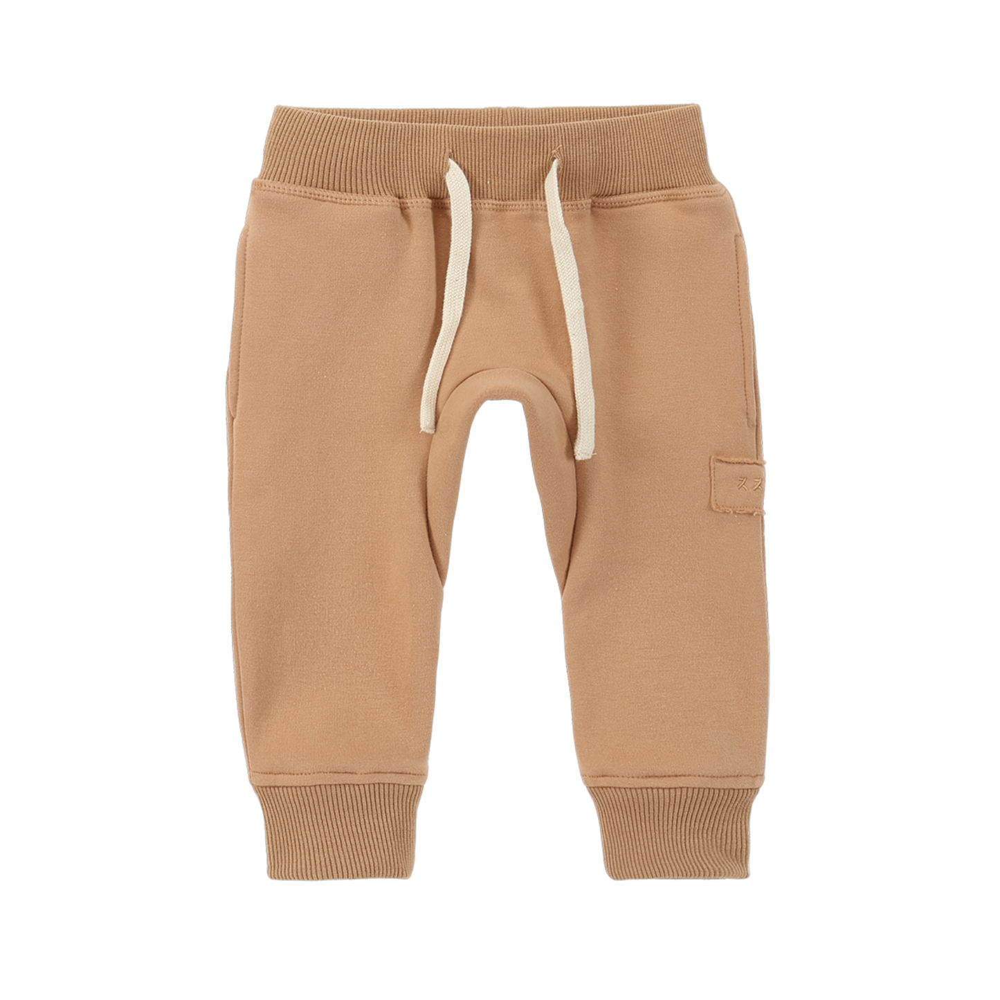 Organic Fleece Jogger - Toast