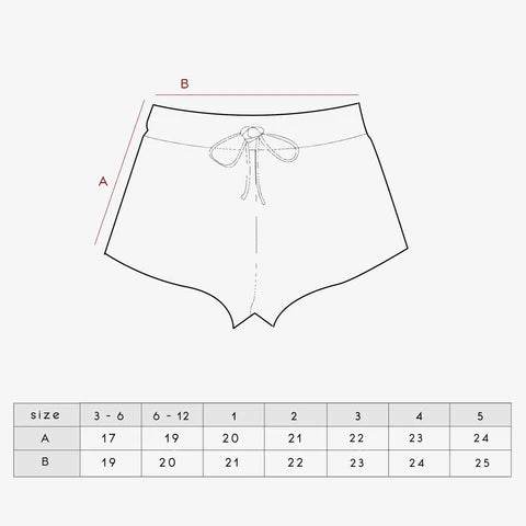 Knit Shorts - Clover Grid