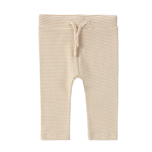 Organic Drawstring Legging - Honey