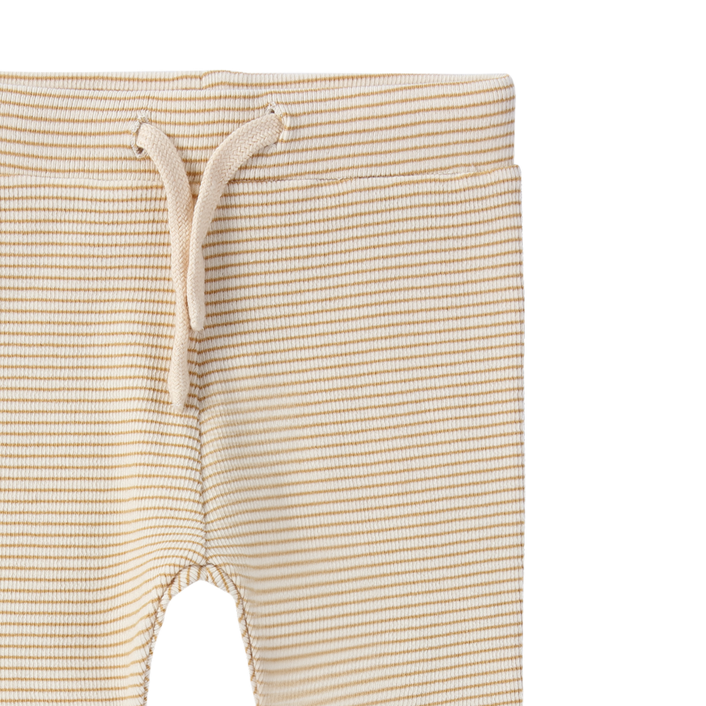 Organic Drawstring Legging - Honey