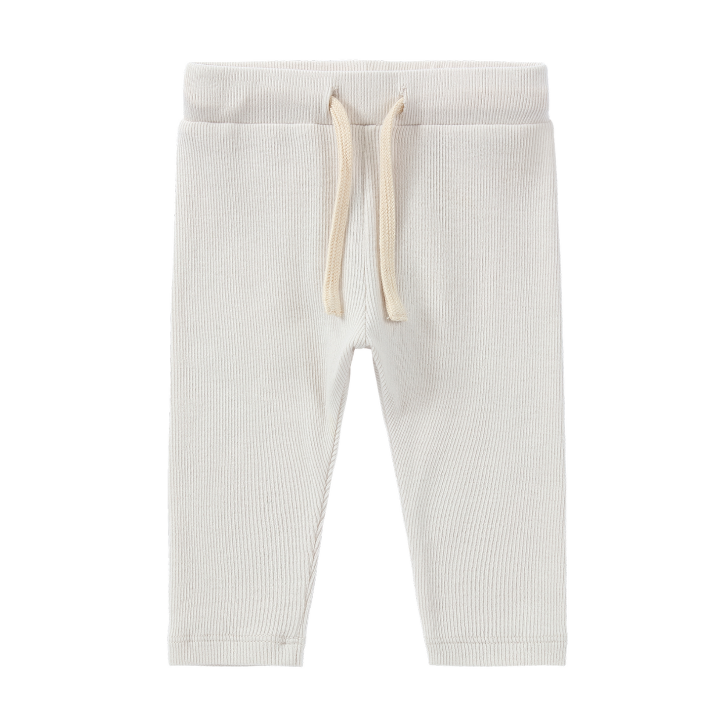 Organic Drawstring Legging - Salt
