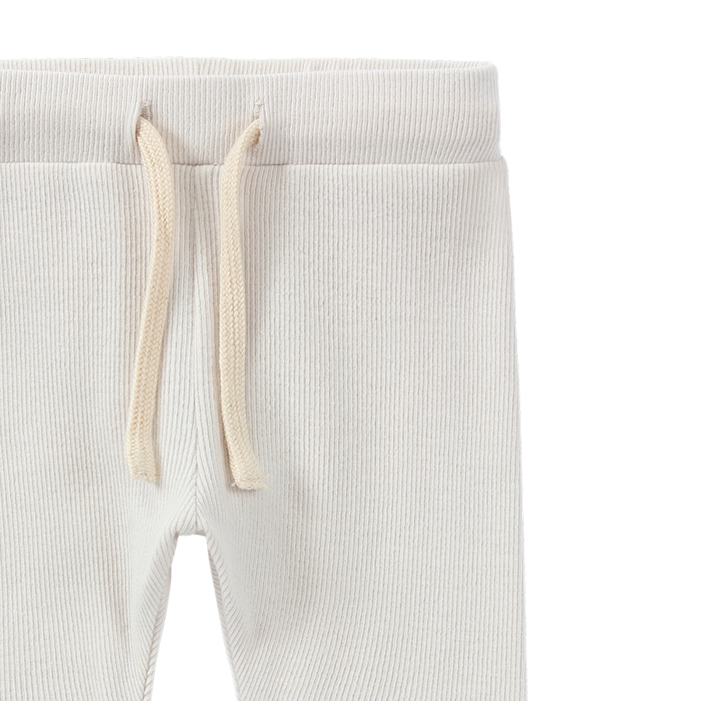 Organic Drawstring Legging - Salt