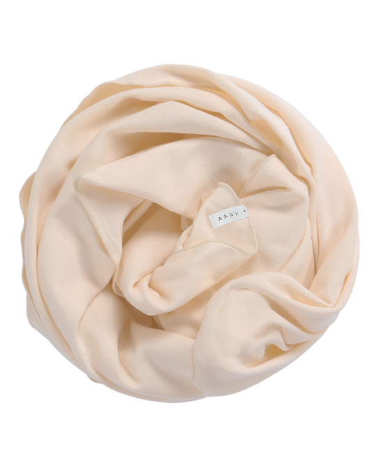Organic Swaddle Blanket - Egg Shell