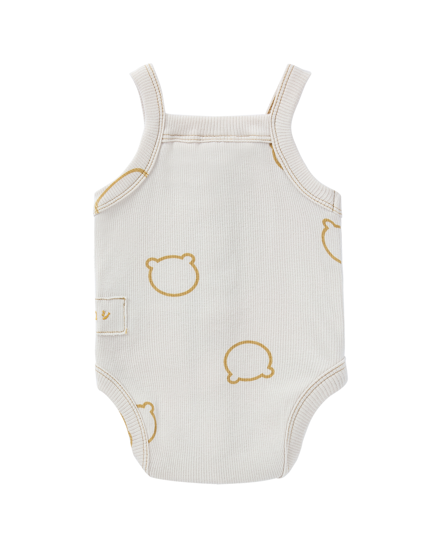 Organic Tank Suit - Boo Bear