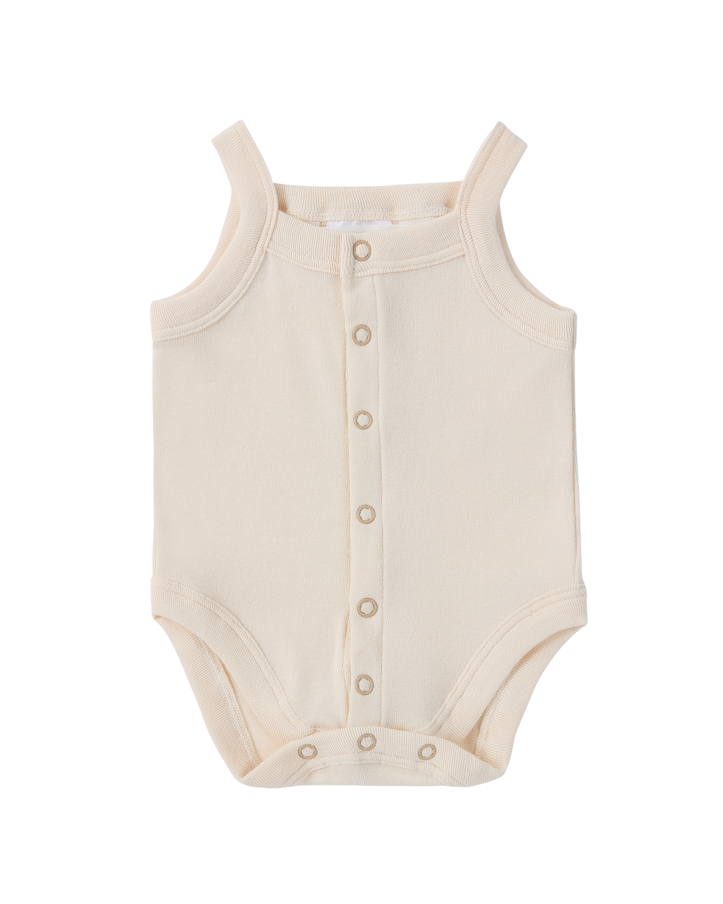 Organic Tank Suit - Egg Shell