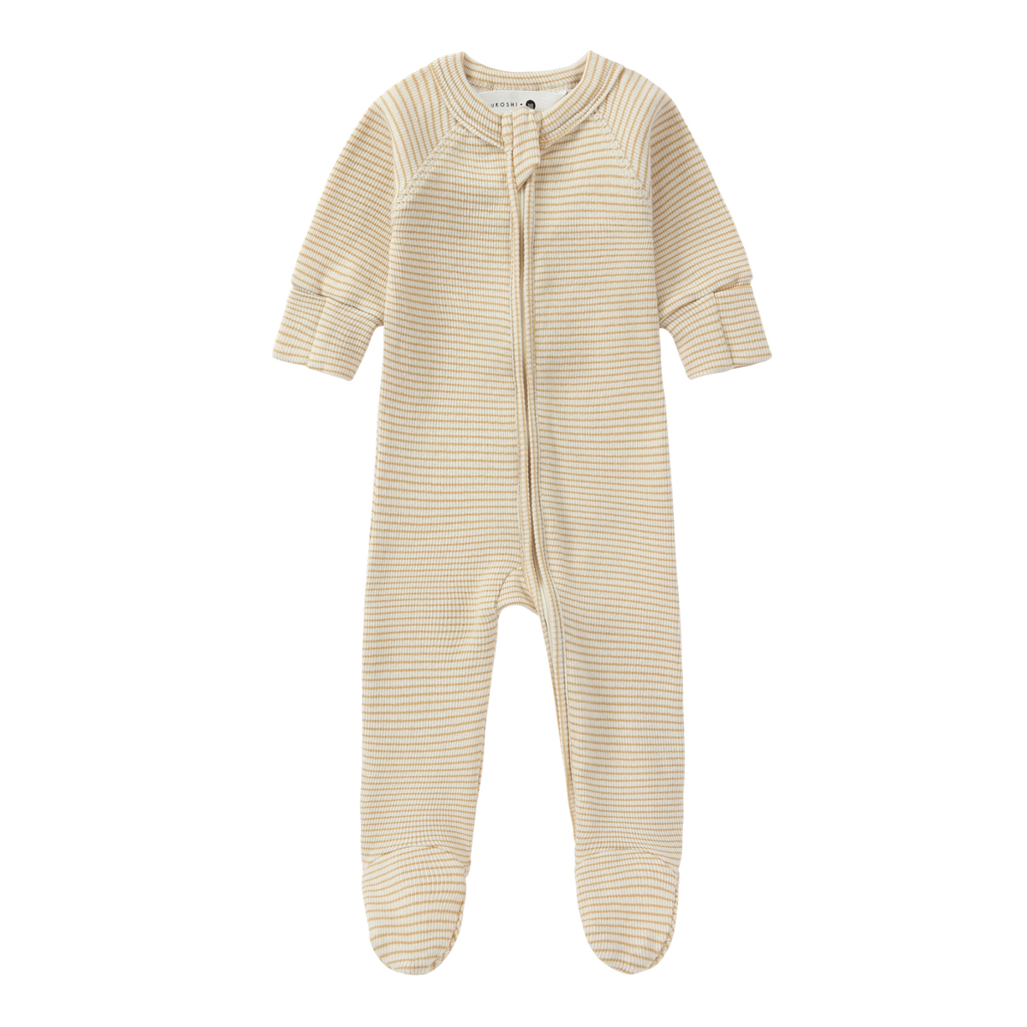 Organic Zip Growsuit - Honey