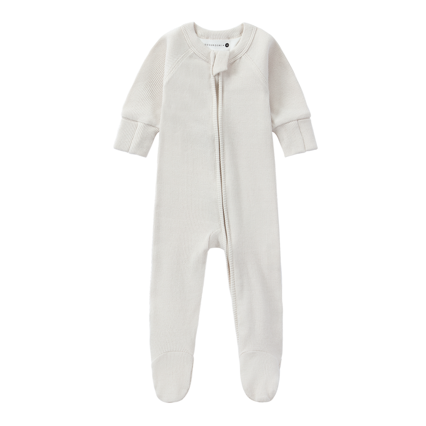 Organic Zip Growsuit - Salt