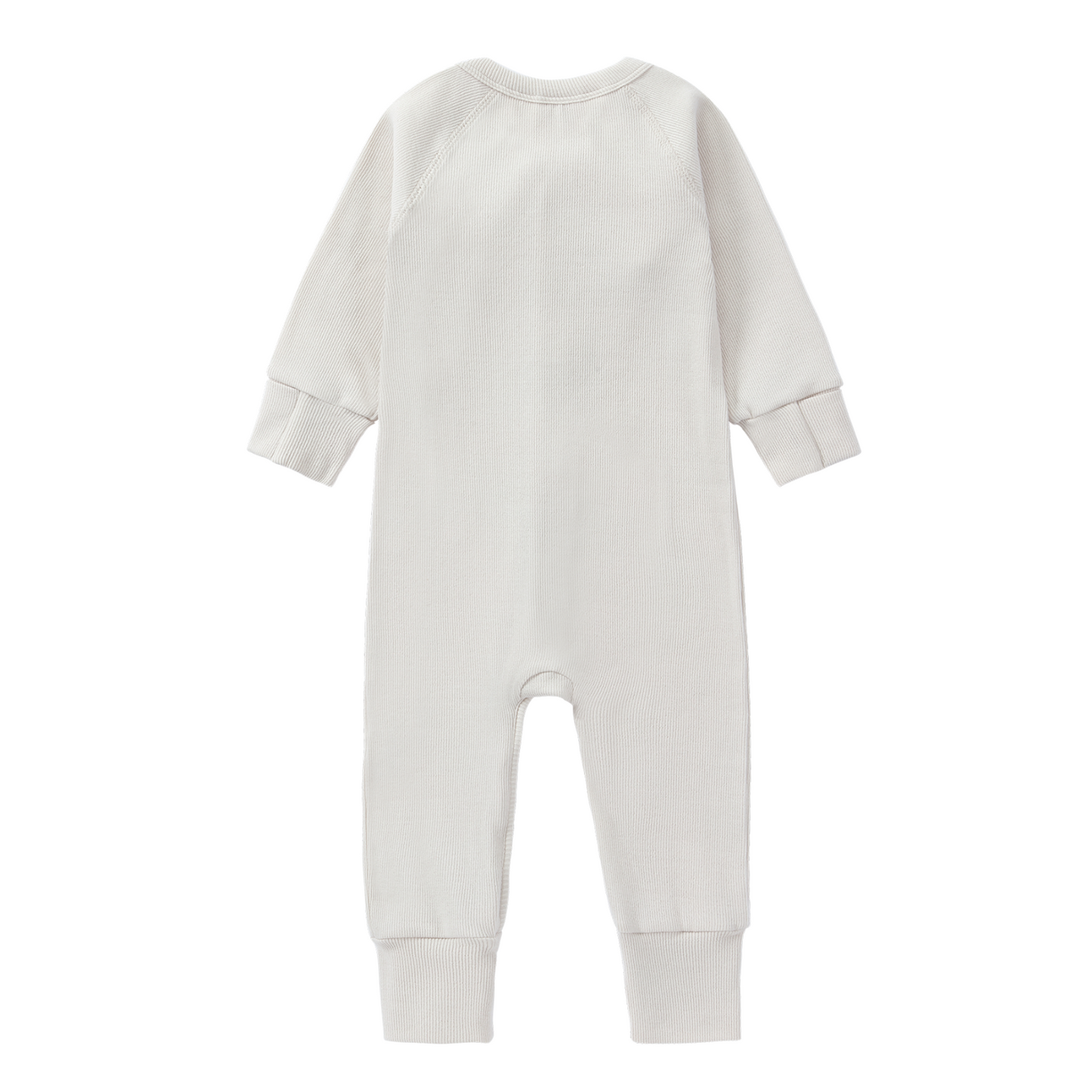 Organic Zip Growsuit - Salt