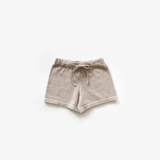 Knit Short - Almond | SIZE 3-6M LEFT