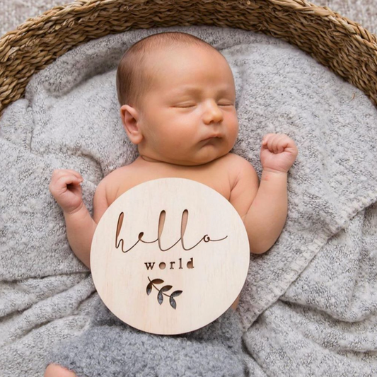 Announcement Plaque - Hello World