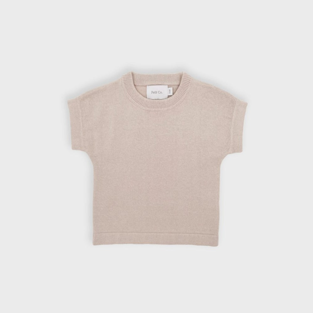Knit Tee - Haven | SIZE 0-3M LEFT