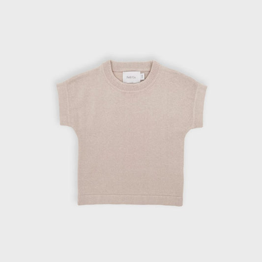 Knit Tee - Haven | SIZE 0-3M LEFT