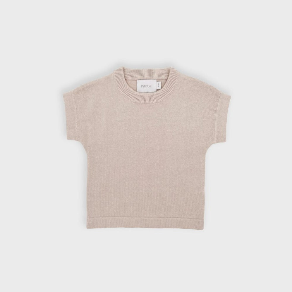 Knit Tee - Haven | SIZE 0-3M LEFT
