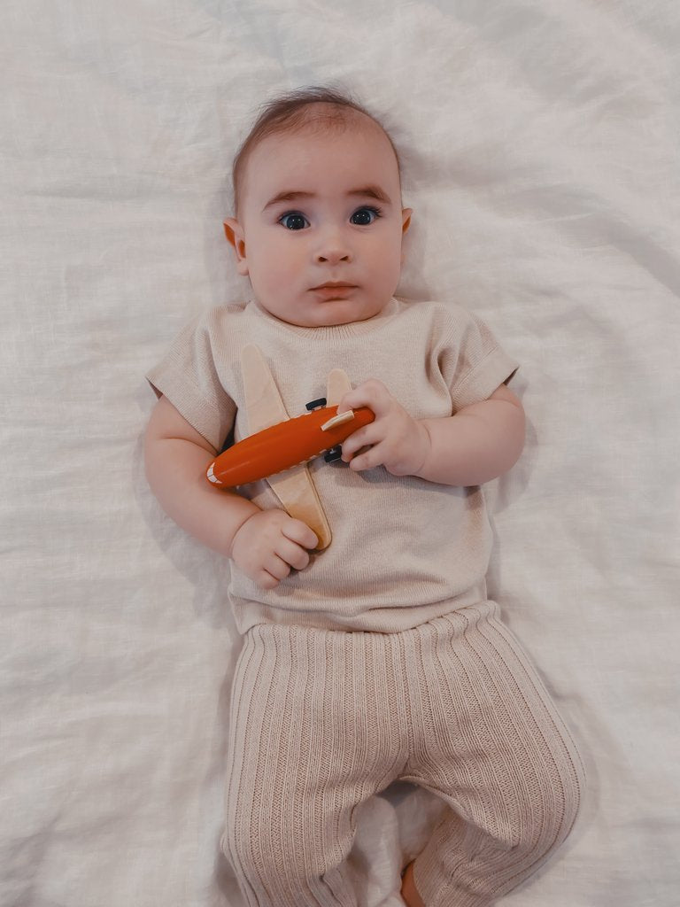 Knit Tee - Haven | SIZE 0-3M LEFT