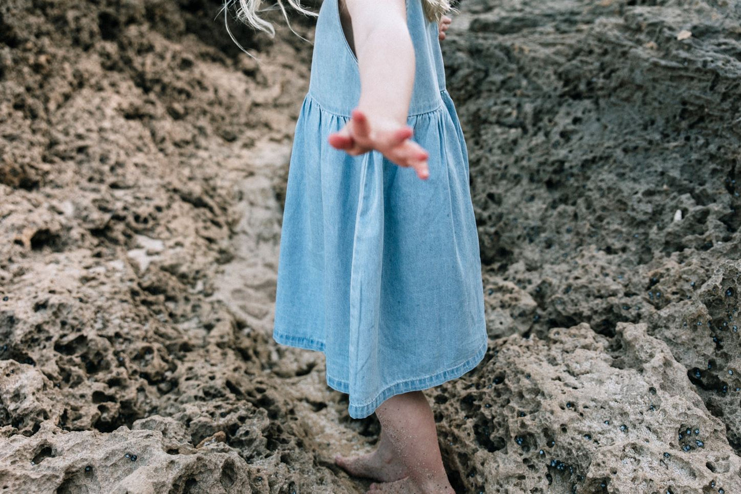 The Denim Dress | SIZE 6-12M LEFT