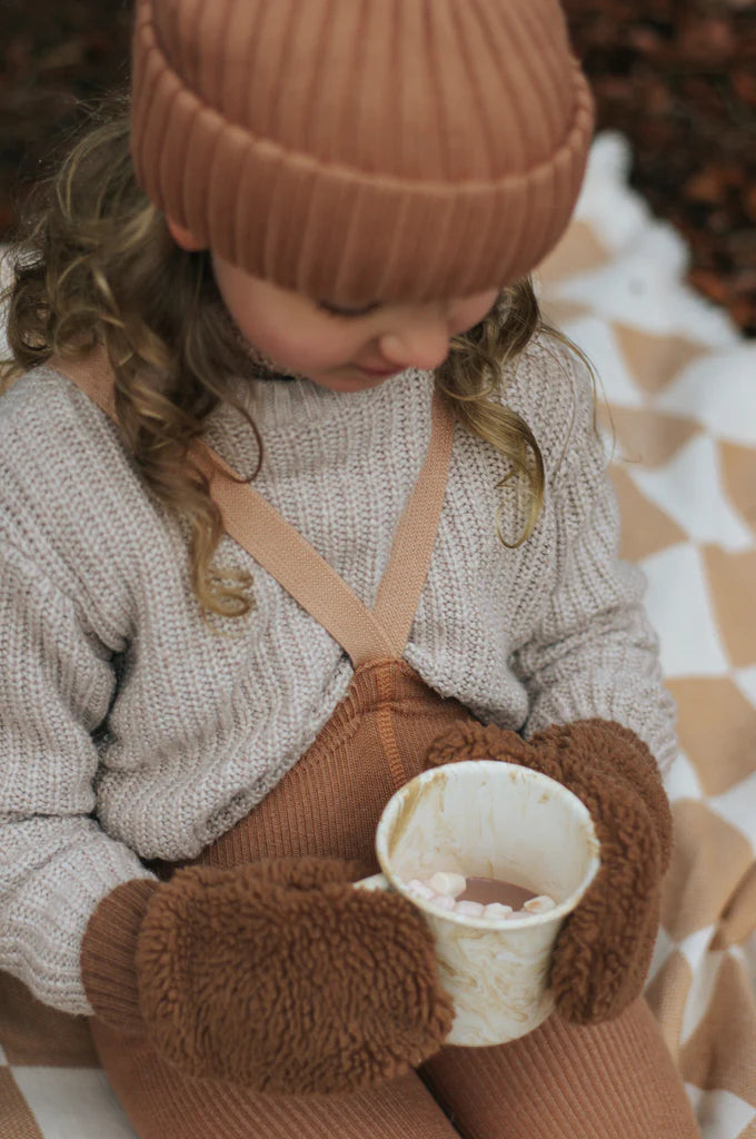 Wooly Tights | Footless - Cappucino