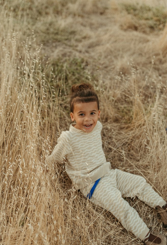 Organic Raglan Pull Over - River