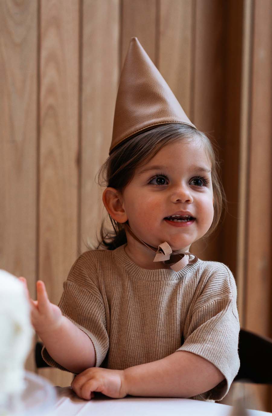 Party Hat - Tan