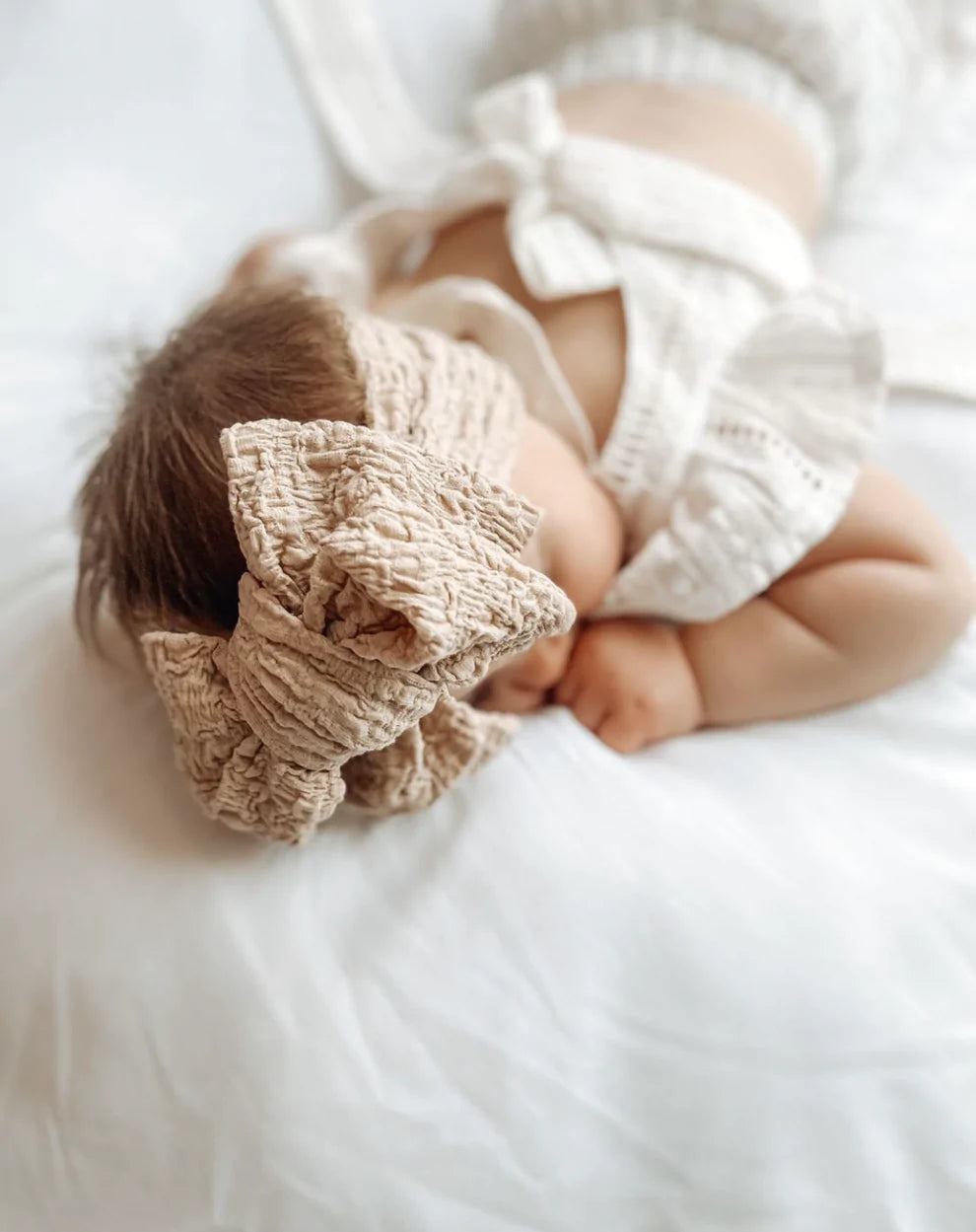 Dream Oversized Topknot - Taupe