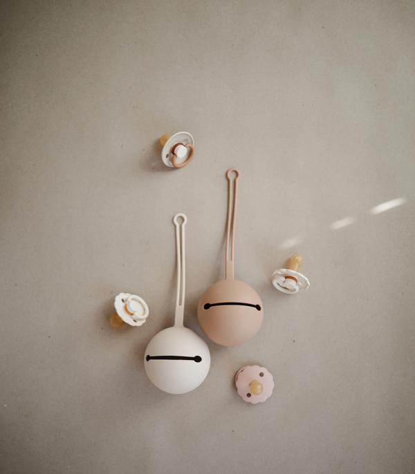 Silicone Pacifier Holder Case - Shifting Sand