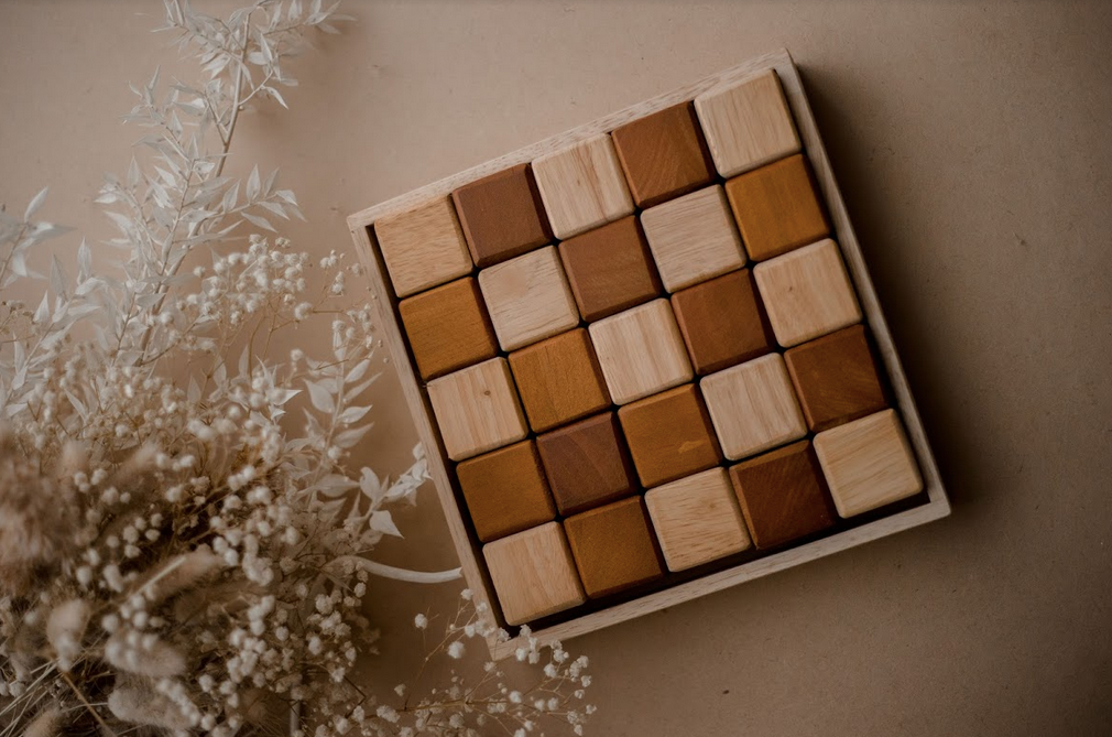 My First Block Set | Natural - 25 Pieces