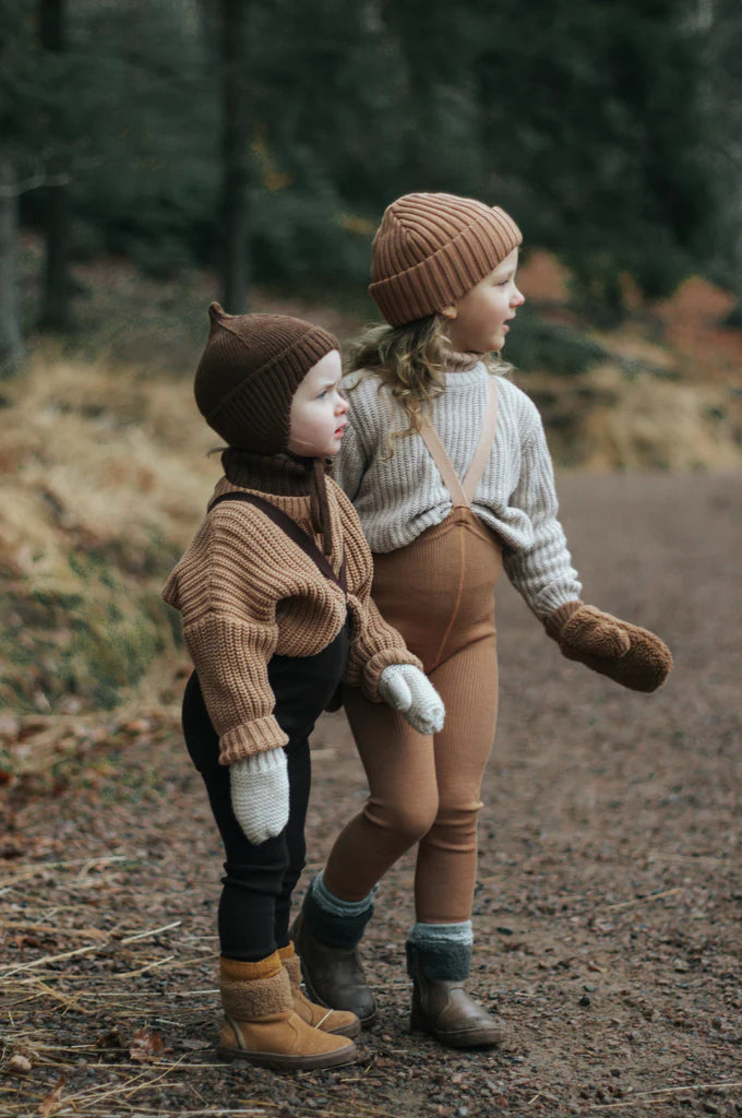 Wooly Tights | Footless - Cappucino
