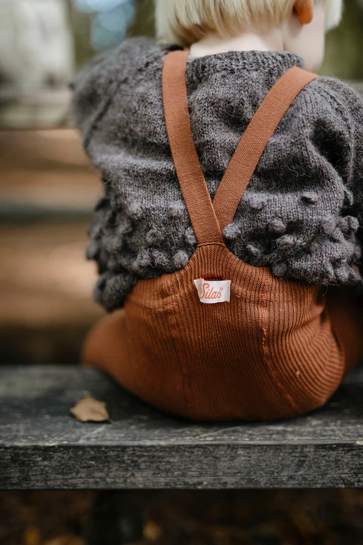 Classic Tights | Footed - Cinnamon