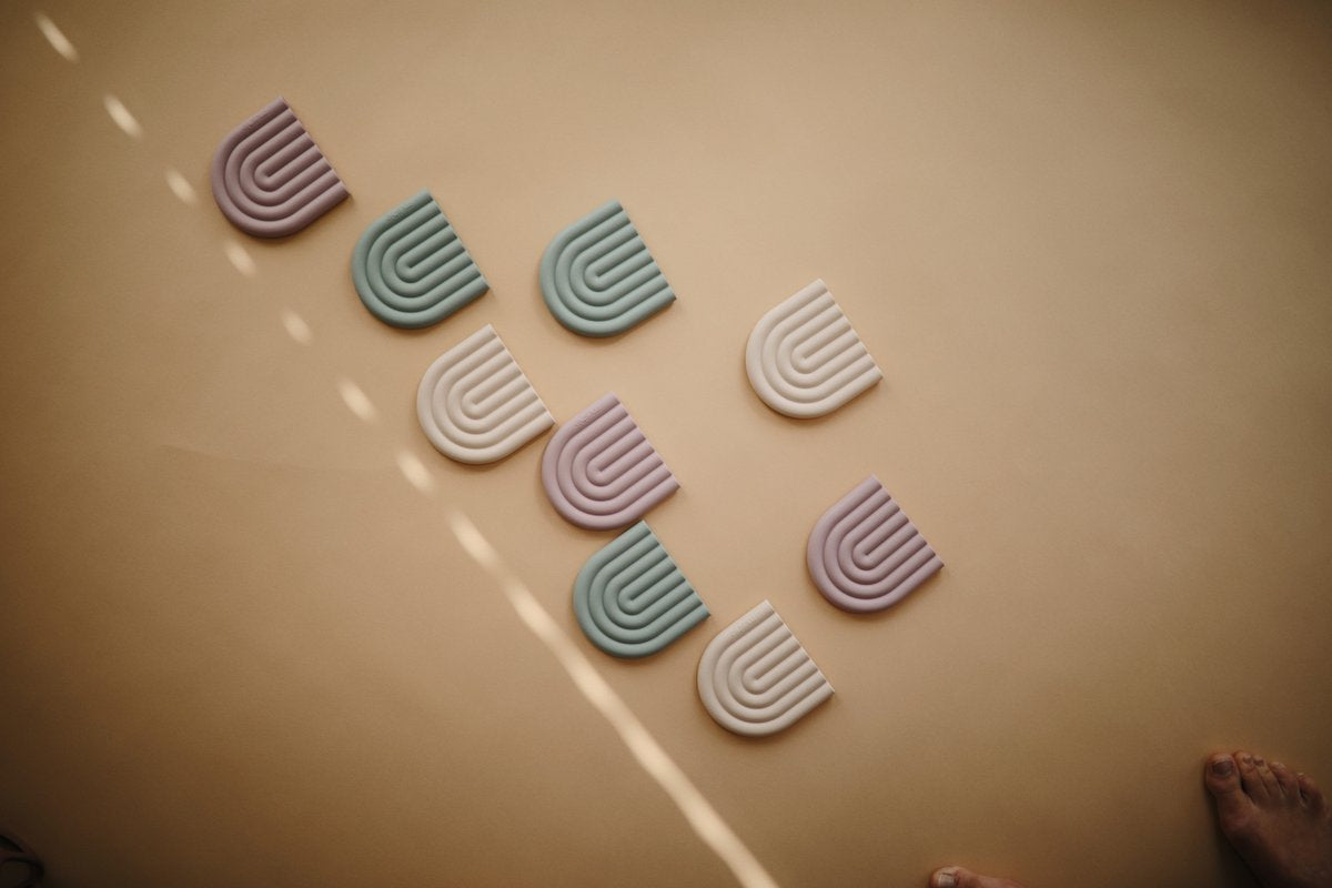 Rainbow Teether - Mauve