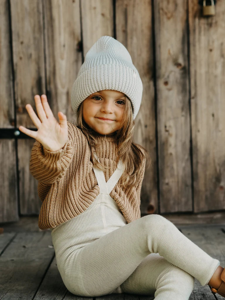 Wooly Tights | Footless - Cream Blend