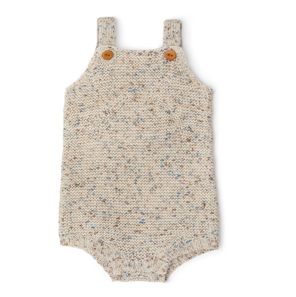 Organic Funfetti Romper - Sea