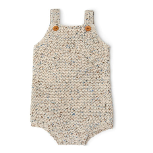 Organic Funfetti Romper - Sea