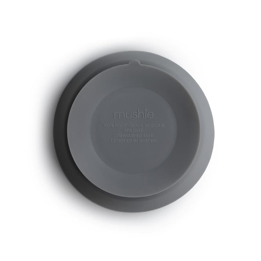 Silicone Suction Bowl - Stone
