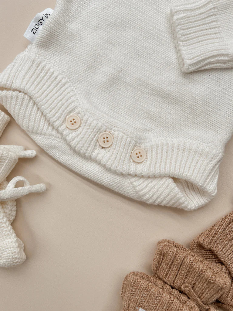 Heirloom Romper - Milk