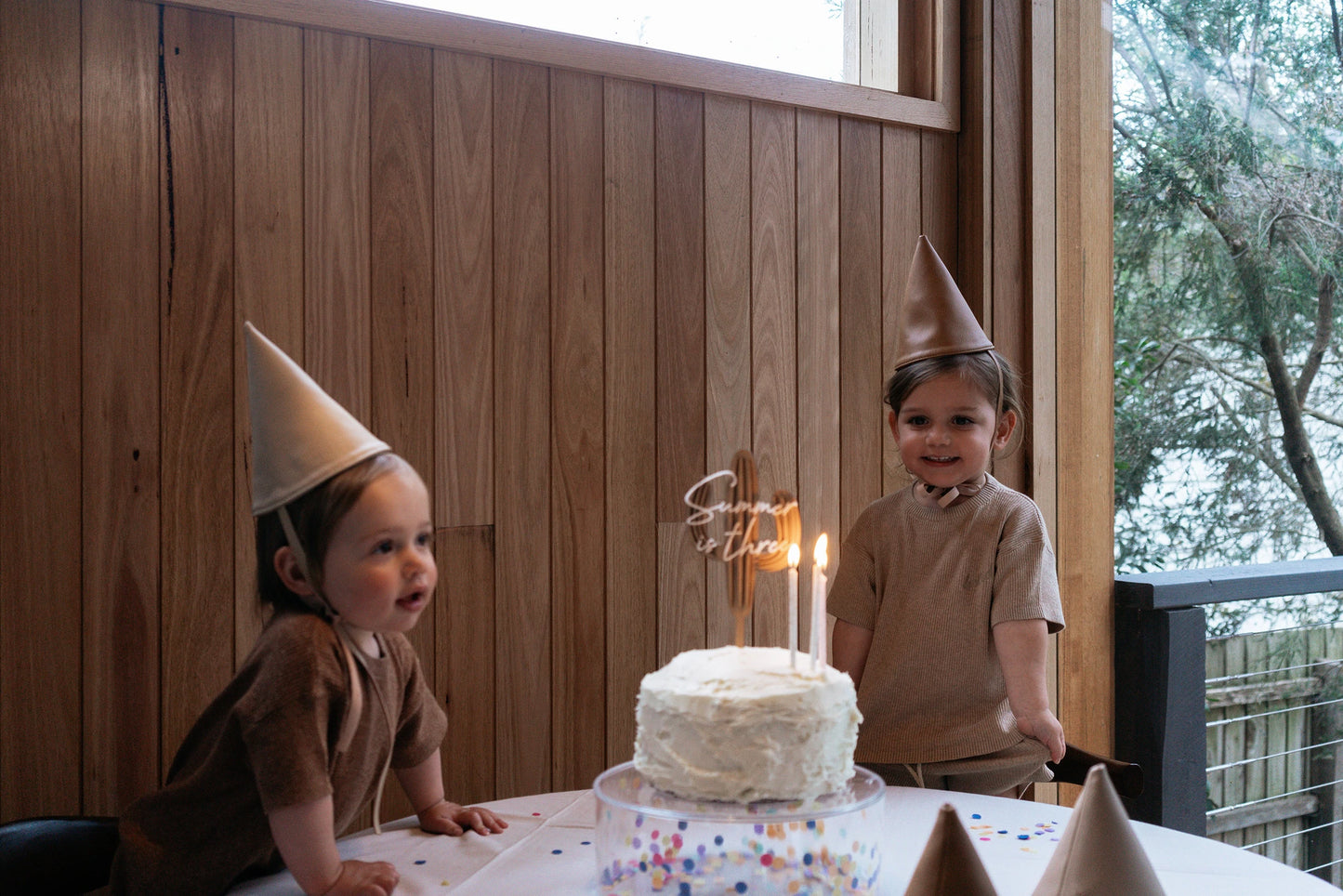 Party Hat - Tan